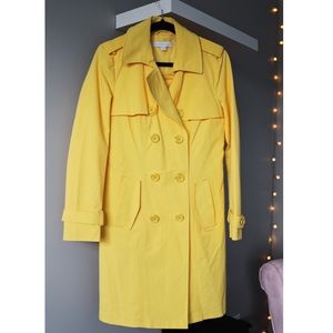 Yellow NY & Company Jacket (Size Medium)